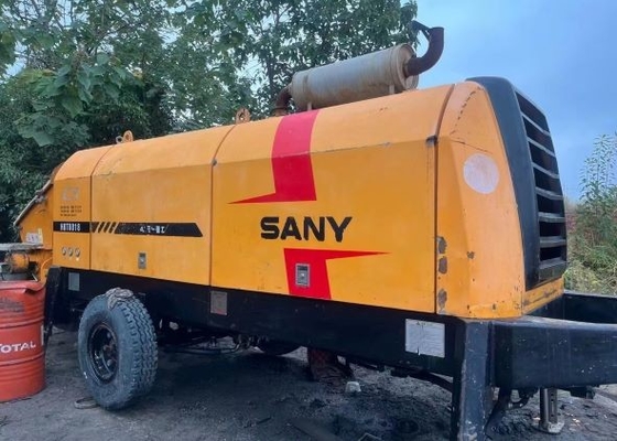 Pompa per calcestruzzo montata su camion Sany usata di seconda mano HBT80C-1818D