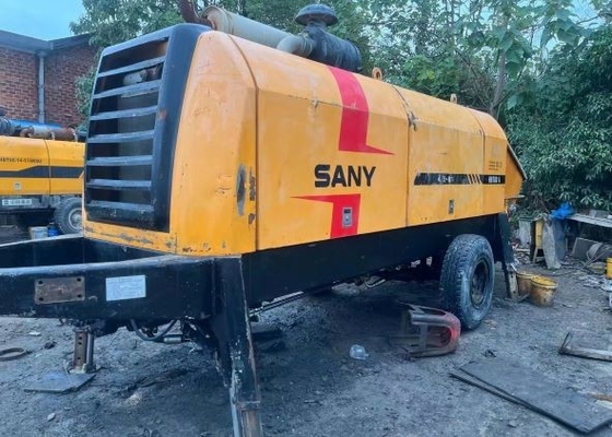 Pompa per calcestruzzo montata su camion Sany usata di seconda mano HBT80C-1818D