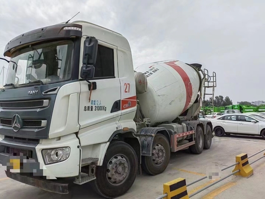 SANY 12 SY412C-8S montato camion cubico usato della betoniera con il motore di Hino