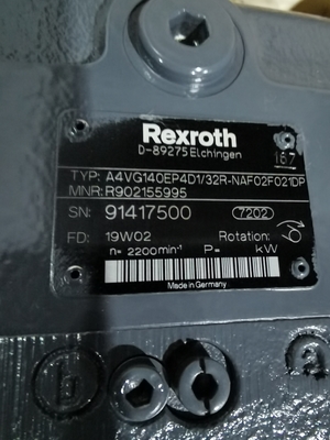 Pompa a stantuffo B220301000394 A4VG140EP4D1/32R-NAF02F021DP R902155995 Rexroth per SANY