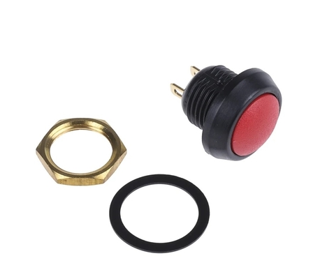 60319749 Interruttori a pulsante 59-512 RS 248-8907 400mA 32V ROSSO (ITW) SPST per SANY Reacher Stacker