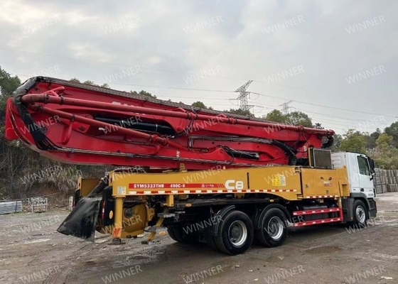 Acquista Camion Pompa Per Calcestruzzo Usato 49M Pompa Per Calcestruzzo Di Seconda Mano A 3 Assi