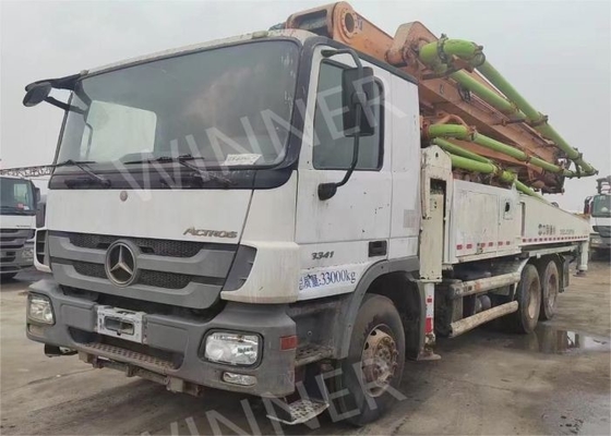 2012 ha usato il camion della pompa per calcestruzzo con l'asse ZLJ5339THB 47m 3 dell'asta