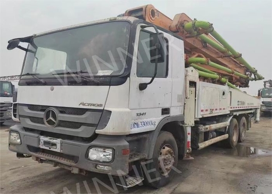 2012 ha usato il camion della pompa per calcestruzzo con l'asse ZLJ5339THB 47m 3 dell'asta