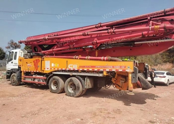 2016 ha utilizzato l'asse SYM5339THBDW 490C-8S del camion della pompa per calcestruzzo SANY 3