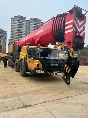 Gru usata montata su camion da 220 tonnellate, autocarri della gru di seconda mano di Sany