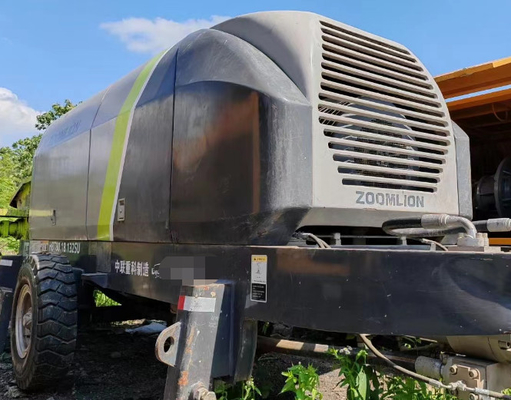 Costruzione Pompa per calcestruzzo stazionaria usata Zoomlion 82m3/H 80.18-132SU
