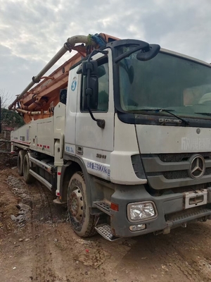 2012 ZoomLion 49M Used Concrete Pump Truck all'interno del telaio Benz