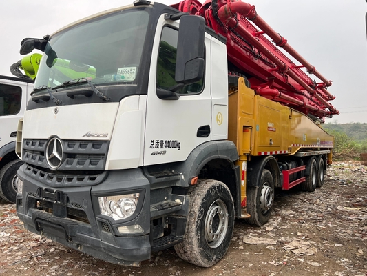 2020 SANY 56m Used Concrete Pump Truck Con Benz Chassis