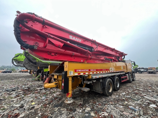 2020 SANY 56m Used Concrete Pump Truck Con Benz Chassis